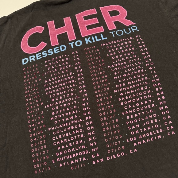 Cher Concert T-Shirt - Picture 4 of 4